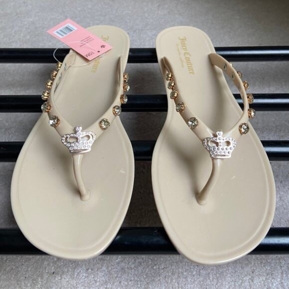 Juicy Couture | Ruby Rhinestone Jelly Sandals Various - Picture 3 of 3